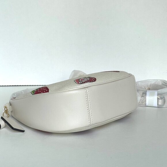 Coach Carmen Mini Crossbody Bag Strawberry White CAL01 Crossbody ORGPKG - Picture 10 of 13